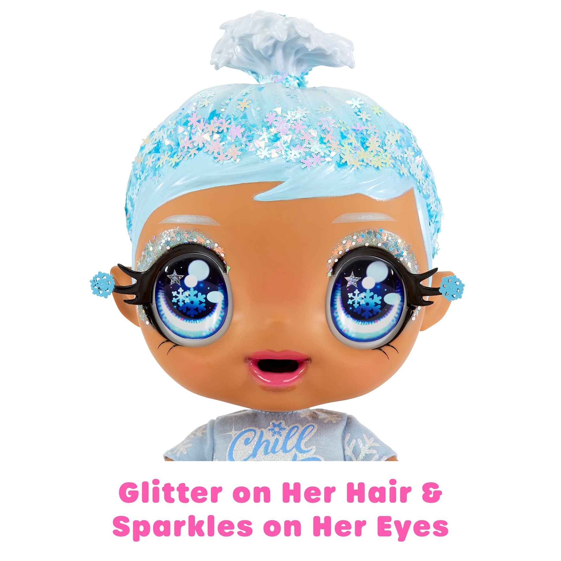 MGA Entertainment Glitter BABYZ, 1 Dpll, 3 Hair Color Changes