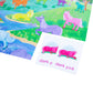 Peaceable Kingdom Unicorn Puzzle and Match Up Game