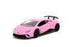 Jada Pink Slips 1:32 W1 Lamborghini Huracán Performante Die-Cast Car, Toys for Kids and Adults(Glossy Pink)