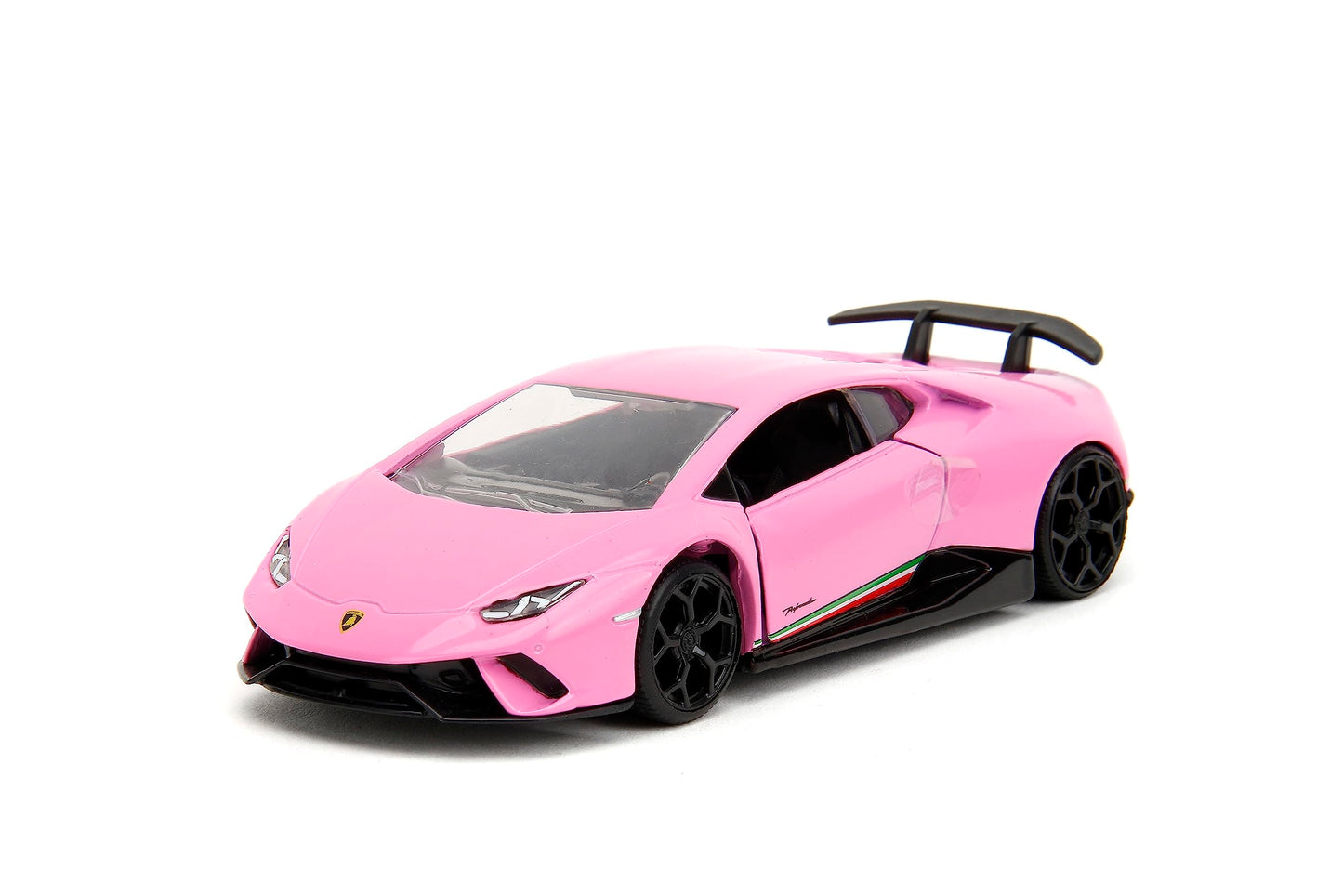 Jada Pink Slips 1:32 W1 Lamborghini Huracán Performante Die-Cast Car, Toys for Kids and Adults(Glossy Pink)