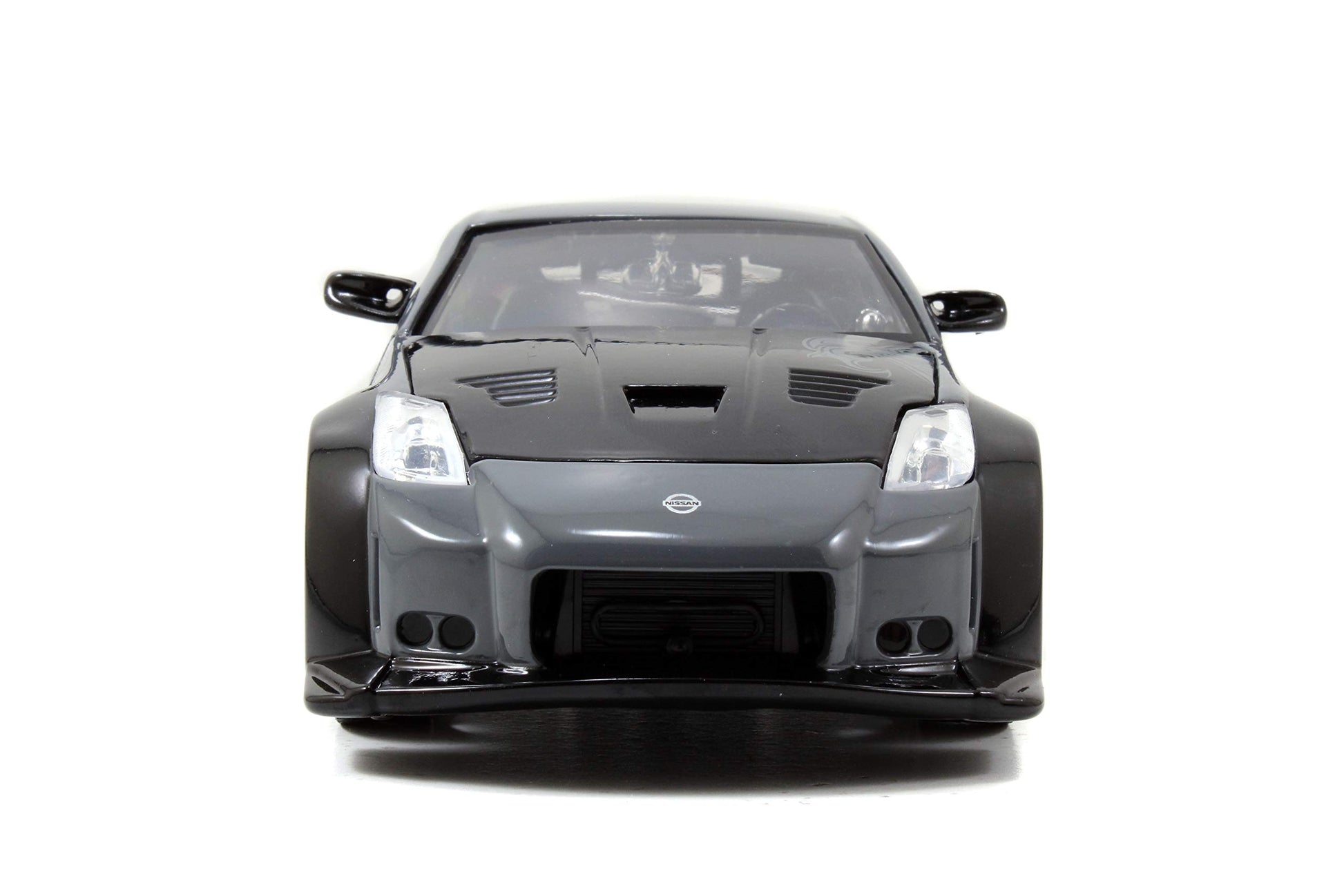 Jada Fast & Furious D.K.'s 2003 Nissan 350Z - 1:24 Scale Diecast Model Toys - Opening Doors, and Hood - for Collectors and Enthusiasts 8+ - Grey