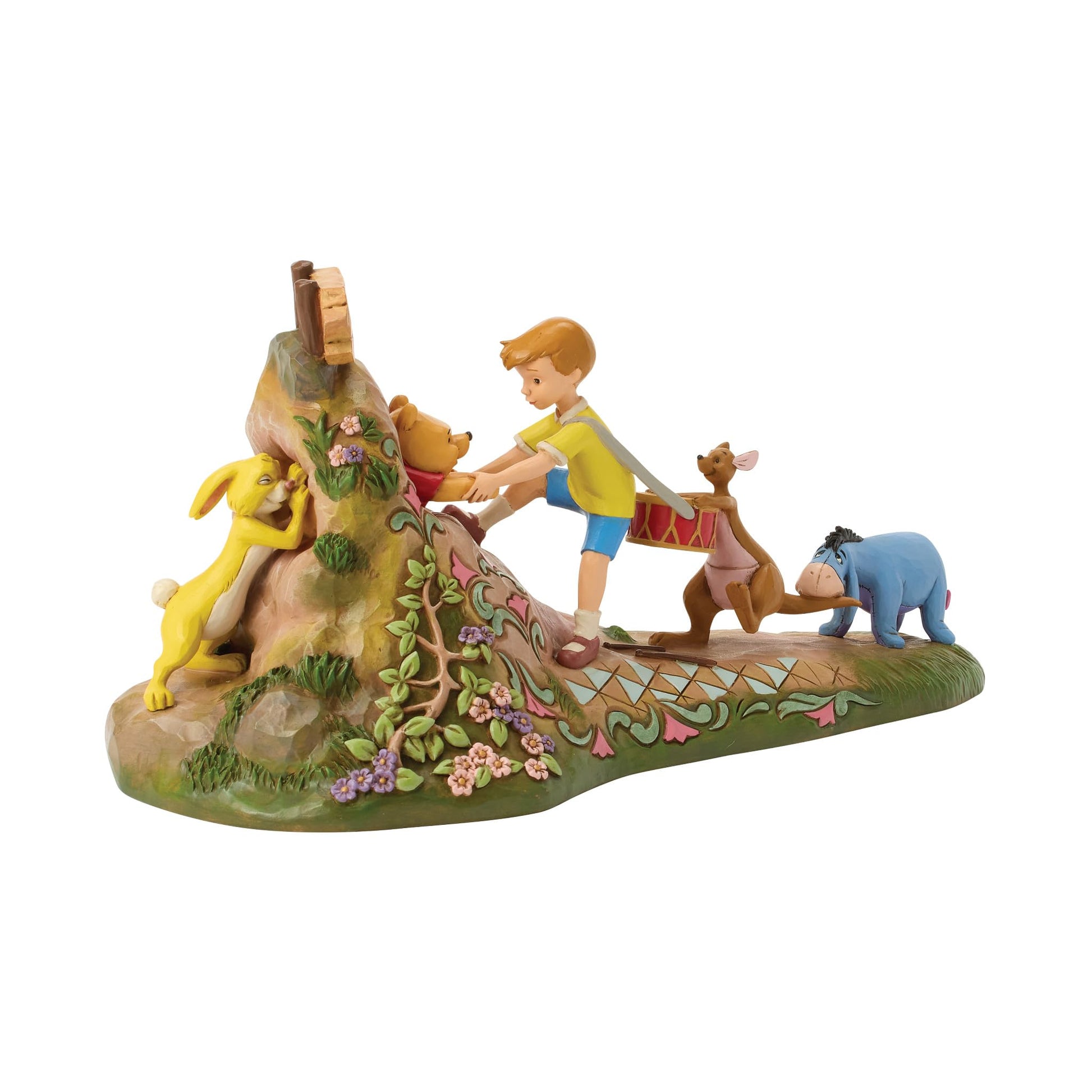 Enesco Disney Traditions by Jim Shore Winnie The Pooh and Friends Figurine, 5.5 Inch, Multicolor