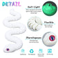 uyrzwek 4 Pcs 12in 3D Printed Snake Toys,3D Printed Animals for Easter Eggs Filled,Easter Basket Stuffers Essentials,Home Decor Christmas Fidget Toys