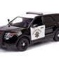 Motormax 76955 1/24 Scale 2015 Ford Police Interceptor Utility Police SUV California Highway Patrol CHP Diecast Model Car
