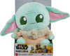 Mattel Star Wars Hug ‘n Nuzzle Grogu Plush Figure with Sound, 10-inch Soft Collectible Toy, Press Hand to Activate