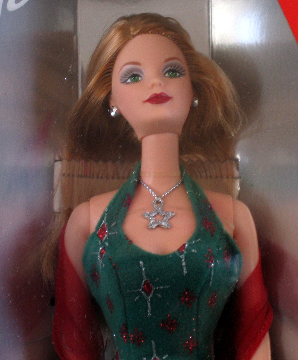 Barbie 27290 2000 Holiday Surprise Doll