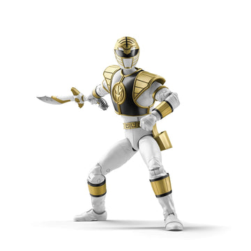 Power Rangers Hasbro Toys Lightning Collection 6-Inch Mighty Morphin White Ranger Collectible Action Figure