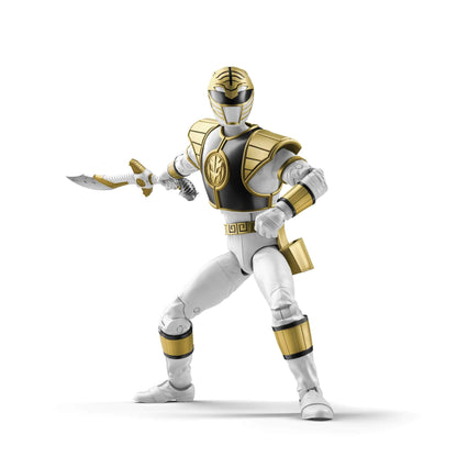 Power Rangers Hasbro Toys Lightning Collection 6-Inch Mighty Morphin White Ranger Collectible Action Figure