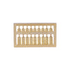 Ailuter Brass Mini Abacus, Copper Decoration, Chinese Calculator Math Tool for Kids Adults, Gold (09-1)