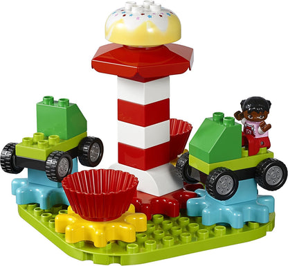 LEGO Education DUPLO Steam Park 45024, Fun STEM Educational Toy, Steam Learning for Girls & Boys Ages 3 & Up (240Piece)