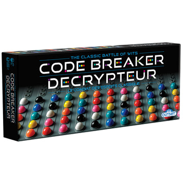 Outset Media Code Breaker - The Classic Battle of Wits, Logic & Deduction Head-to-Head, Strategy Code Creating & Cracking Peg Game, Outset Media, Ages