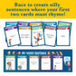 My Weird School Game Miss Bernard Is A Wild Card, Funny Educational Card Game for Kids and Family, Silly Sentence Building Game