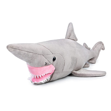 ZHONGXIN MADE Simulation Goblin Shark Plush Toy - 26.5" Lifelike Grey Goblin Shark Stuffed Toy, Super Soft Realistic Ocean Sea Creatures Plush Toy