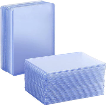 200 Pack 3"x4" Top loaders for Cards - 35pt Premium Hard Plastic Card Protectors, Plastic Card Sleeves, for Trading Baseball Game Sports Collectible