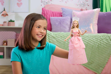 Mattel Universal Pictures’ Wicked Glinda Upland Fashion Doll with Removable Outfit & 7 Points of Articulation, Inspired by the Movie