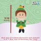 Kids Preferred WB Elf Cuteeze Plush - Super Soft Cozy Materials, Embroidered Details, Crinkle & Beans in Bottom, Ages 0 Months and Up, 12 in