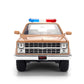 Jada Stranger Things Hopper's Chevy Blazer 1980 Die-Cast Car with Police Badge 1:24 Scale Collectible Vehicle Toys