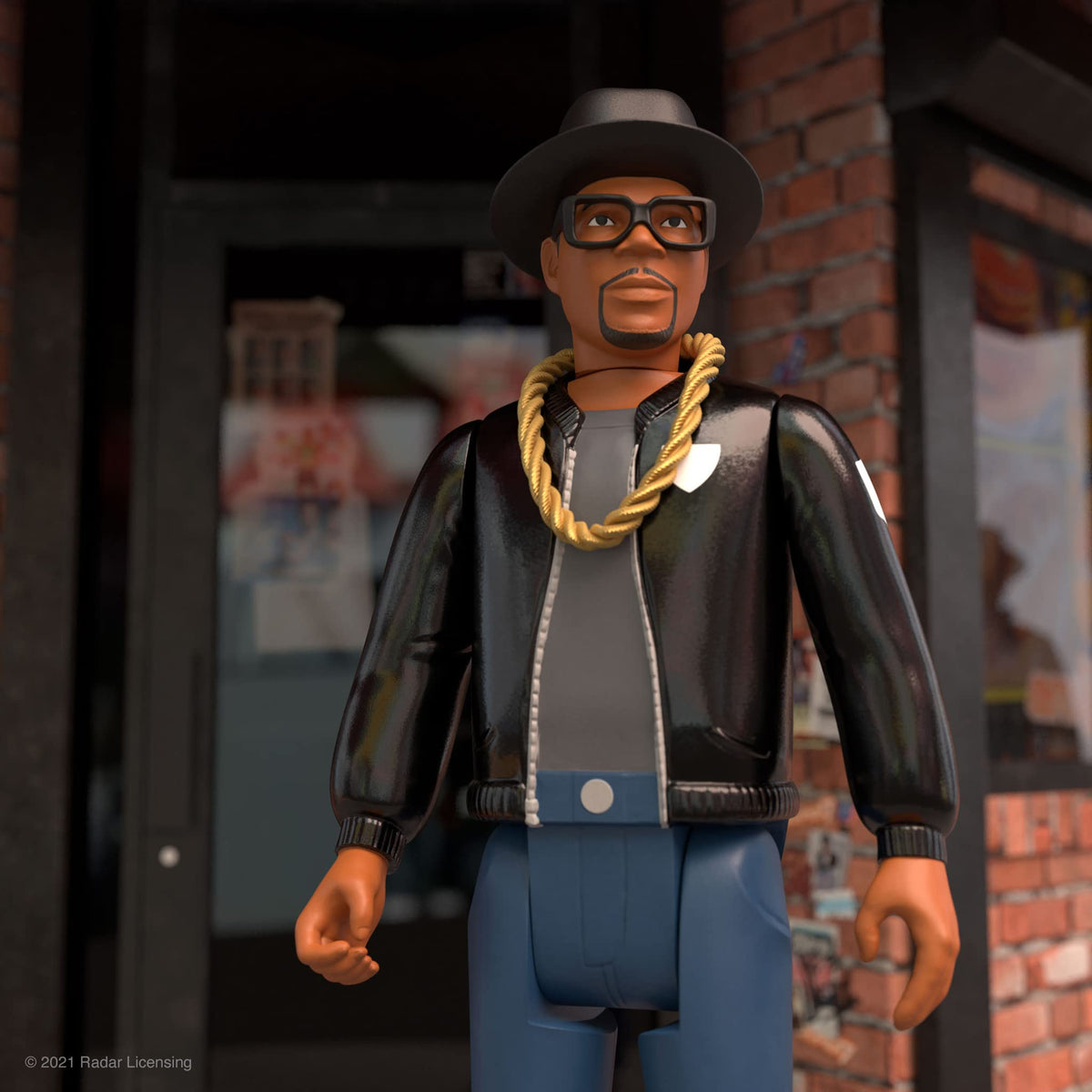 Super7 Run DMC Darryl DMC McDaniels 3.75 in Reaction Figure