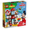 LEGO DUPLO Disney Mickey's Vacation House 10889 Toy House Building Set for Toddlers with Minnie Mouse, Goofy, Pluto and Mickey Mouse Figures (57
