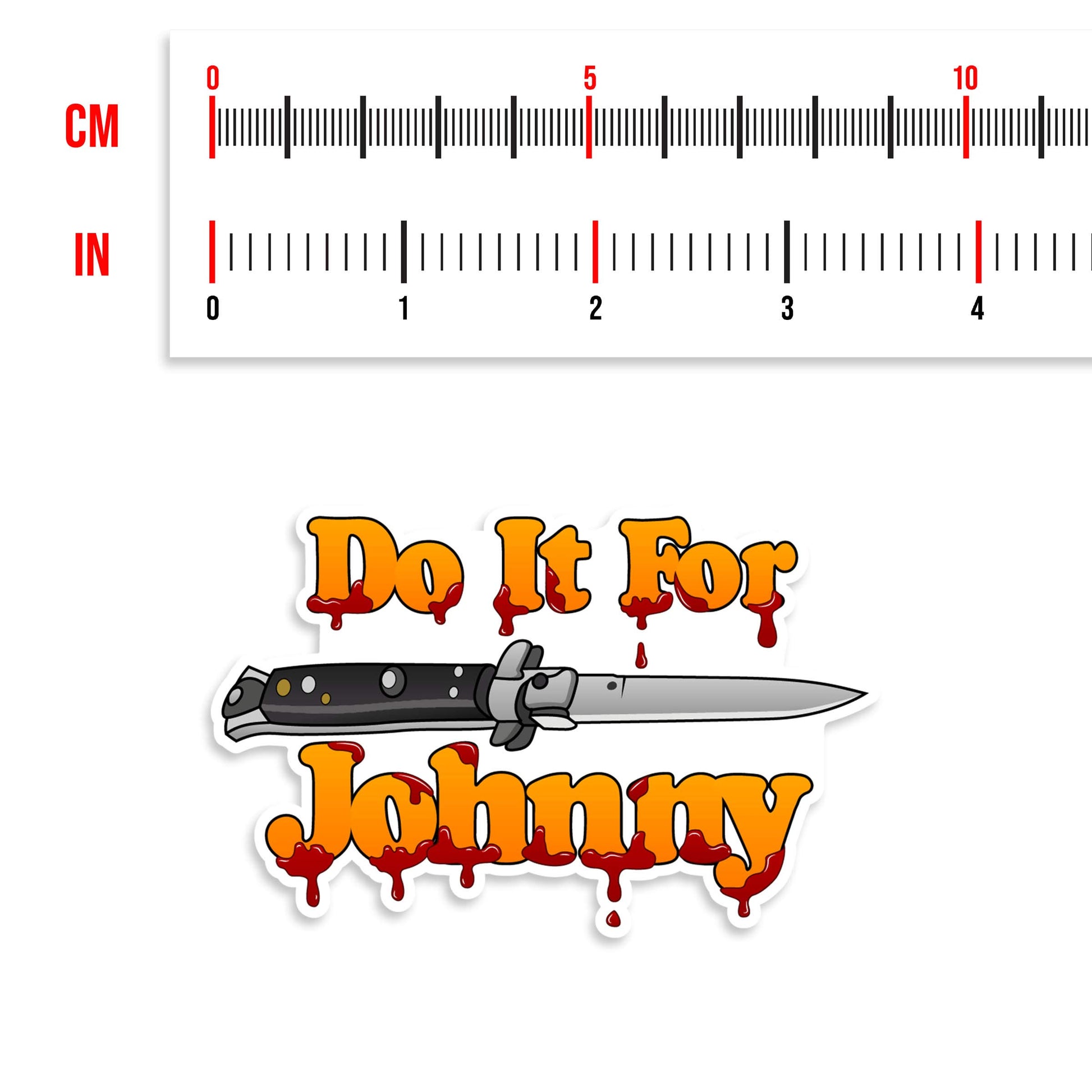 NEO Tactical Gear The Outsiders Let's Do It for Johnny Die Cut Vinyl The Outsiders Movie Sticker Pack