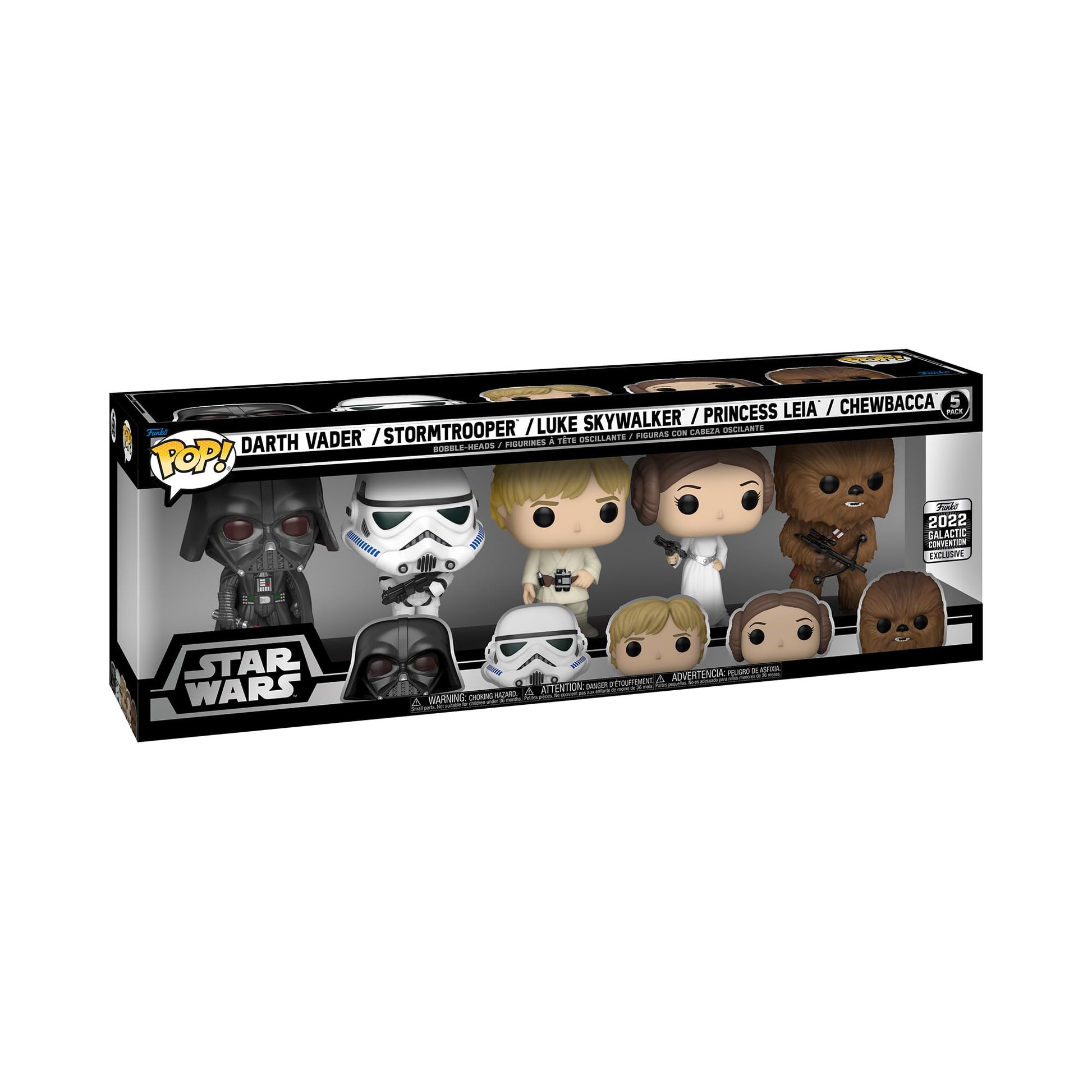 Funko POP! Star Wars - Darth Vader 5 Pack - Amazon Exclusive