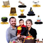8Pcs Magical Wizard Honeycomb Centerpiece Table Decorations Magical Wizard Theme Party Decorate