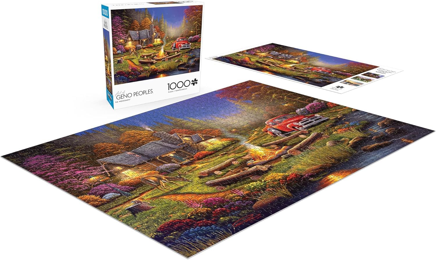 Ceaco - The Woodsmen - 1000 Piece Jigsaw Puzzle for Adults
