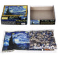 MaxRenard 1000 Piece Puzzle for Adult Van gogh Starry Night Art Masterpiece
