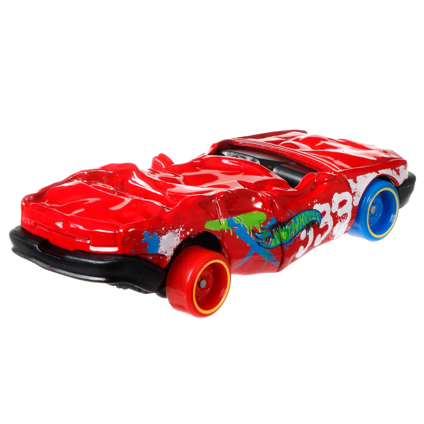 Hot Wheels Monster Trucks Night Shifter 1:64 Scale Die-Cast Truck With Connect And Crash Car For Kids