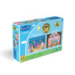 Prime 3D | Hasbro | Peppa Pig | 24 Piece 3D/2D Double-Sided Jigsaw Puzzle for Kids | Finished Size 12" x 9" | Challenging & Fun for Kids & Families |