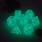 Luminary Polyhedral Sky-Silver 7-Die Set