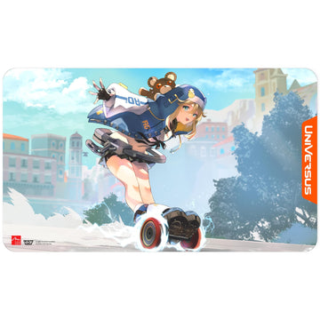 UniVersus: Guilty Gear - Strive - Playmat: Bridget - 24x14 Neoprene Mat, Exclusive Character Art, Tabletop Trading Card Game Accessory, Collectible