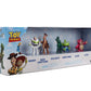 Jada Toy Story Nano Metalfigs 6-Pack Die-Cast Mini Figures 1.65-Inch Scale - Woody, Buzz, Bullseye, Army Man, Alien, Lotso Toys