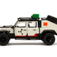 Jada Jurassic World Dominion 1:32 Jeep Gladiator Die-Cast Car, Toys for Kids and Adults