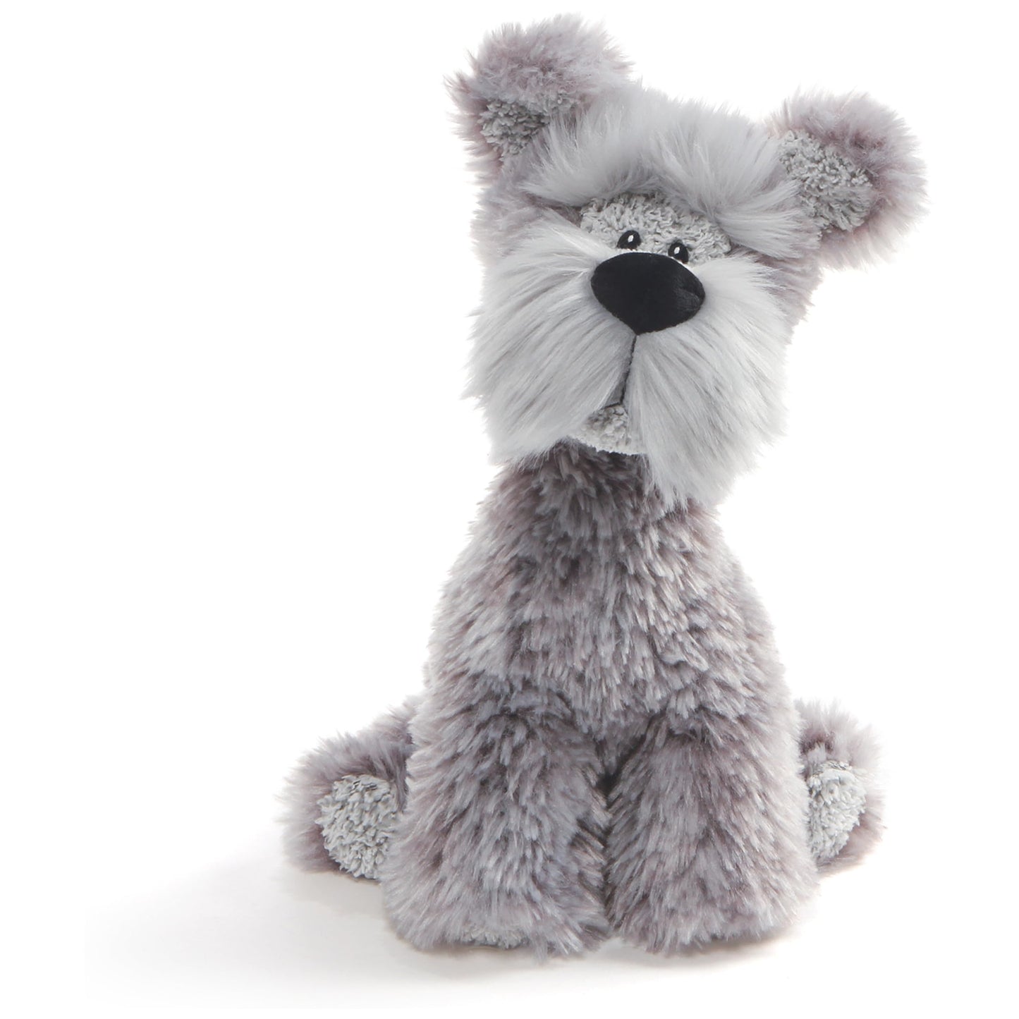 GUND Bentley Wire Hair Terrier Dog 11.5"" Plush, Gray (320585)