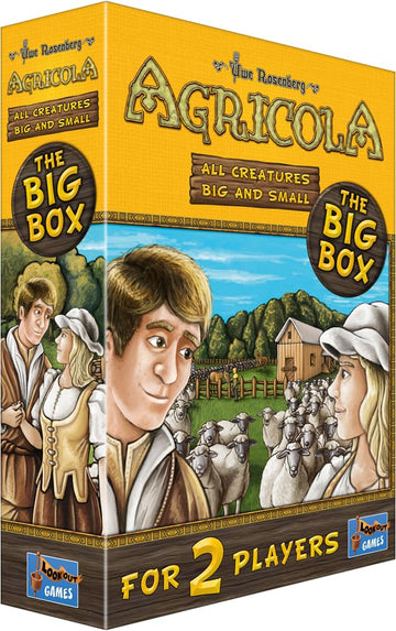 Agricola All Creatures Big and Small The Big Box | Farming Game | Strategy Game for Adults and Kids | Family Board Game | Ages 10+ | 2 Players |
