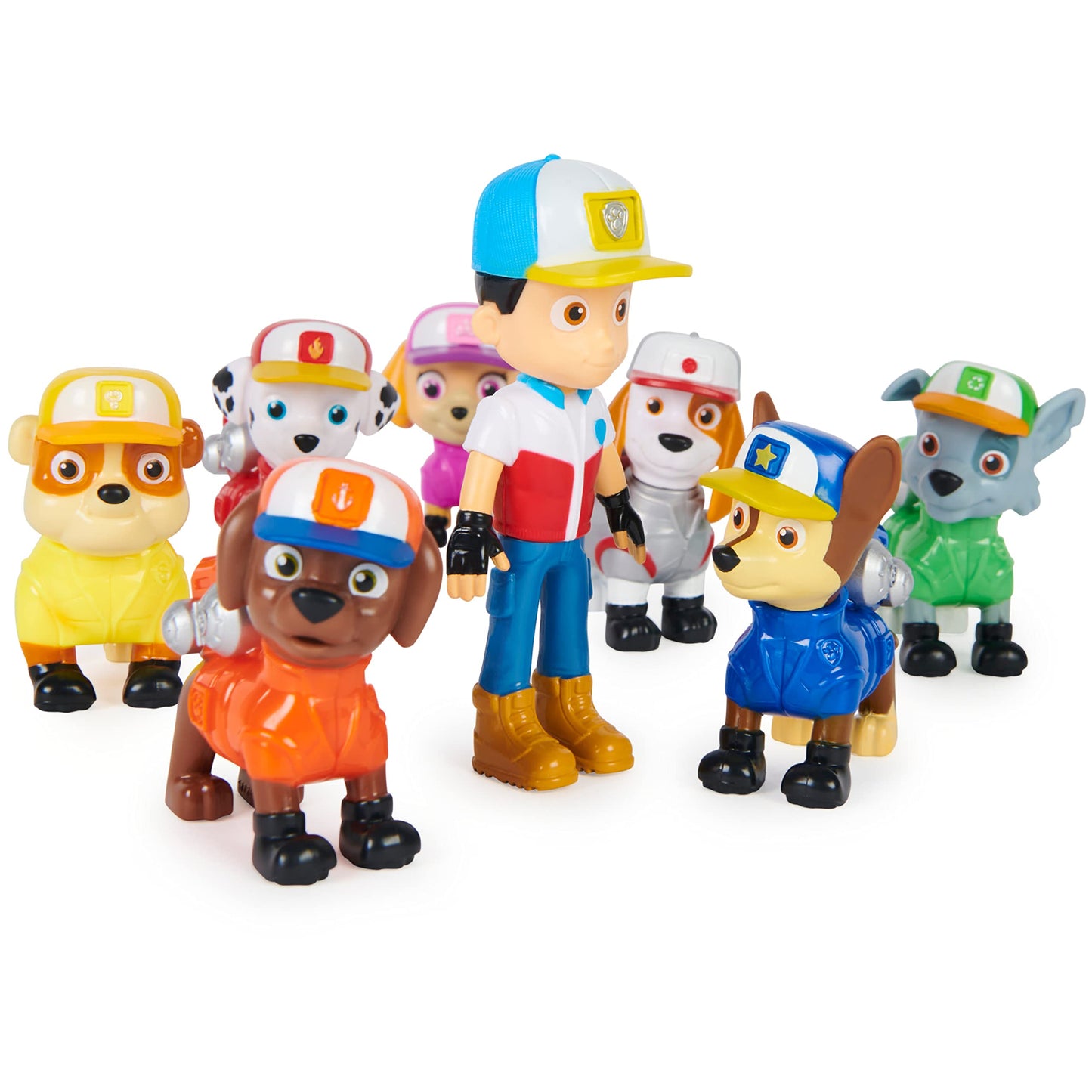 Paw Patrol Paw Patrol Big Truck Pups - Multipack Figures - Join Paw Patrol Mission Truck with Ryder & The 7 Puppies for Great Rescues Child Toy Age 3+
