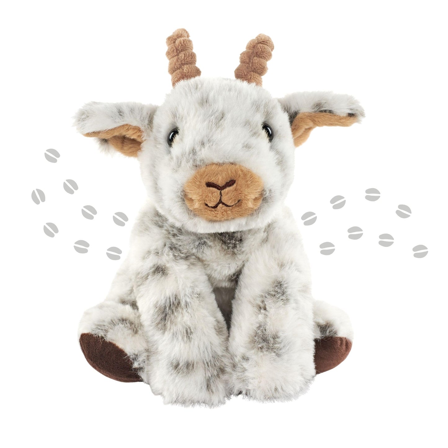 The Petting Zoo Goat Stuffed Animal Plushie, Gifts for Kids, Wild Onez Wildlife Barn Animals, Goat Plush Toy 9 inches