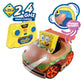 NKOK Spongebob Krabby Patty RC Car with Lights & Turbo Boost, Ages 6+