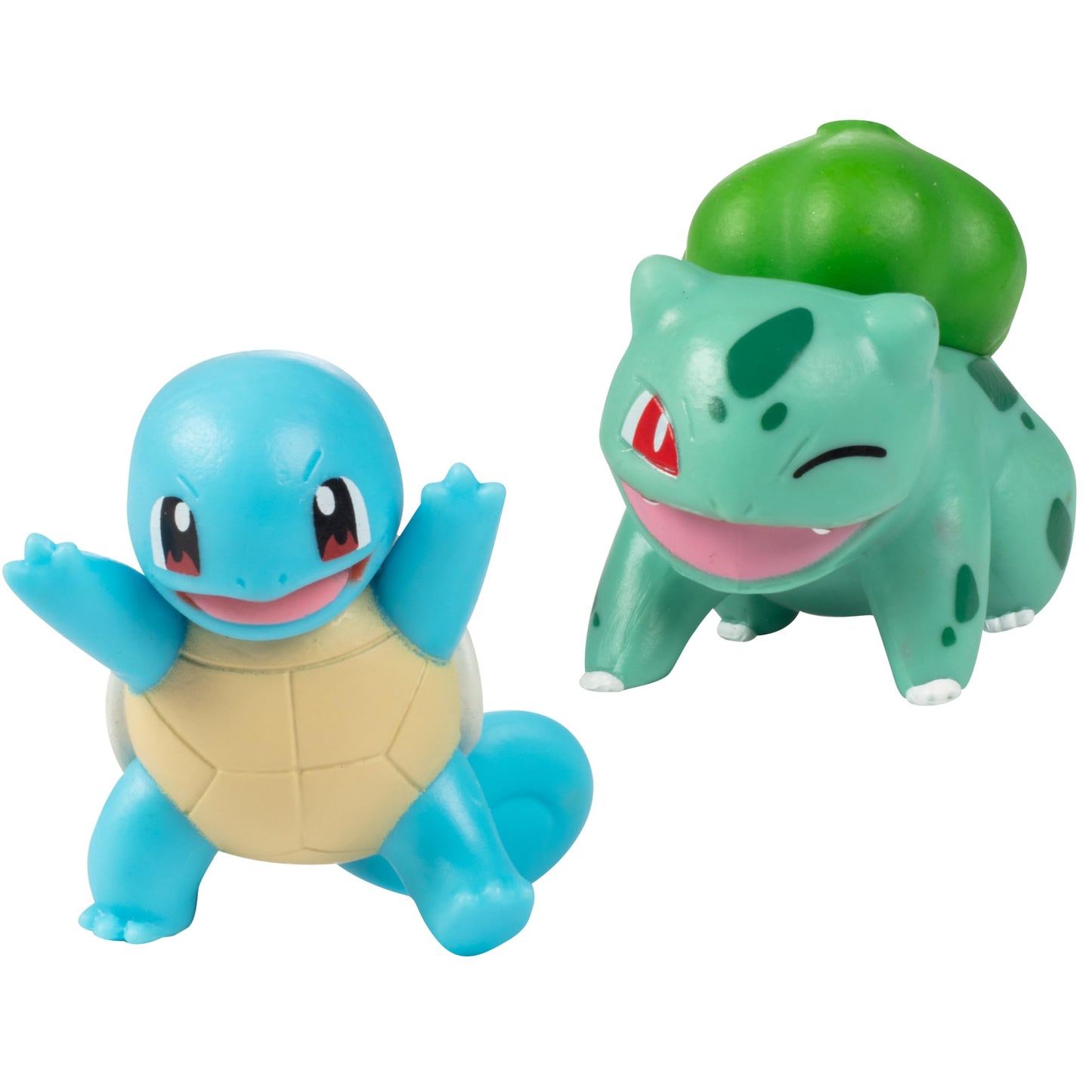 Pokemon Battle Ready! Toy Figure Set, 8 Pieces - 2" & 3" Charmander, Bulbasaur, Squirtle, Lucario, Alolan Vulpix & More - Gift for Kids, Boys, Girls