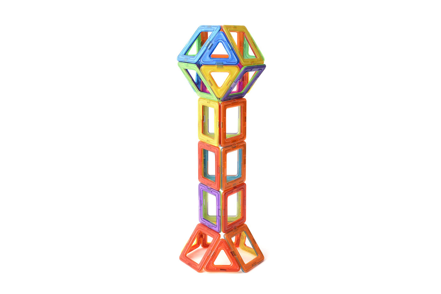 30-Piece Magnetic Tile Building Block Set - STEM Toy for Kids, for Boys & Girls