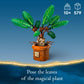 LEGO Harry Potter Mandrake Figure & Pot Plant Toy, Harry Potter Collectible Gift Idea for Kids, Magical Creature Playset for Room décor, Harry Potter