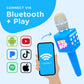 Move2Play, Kidz Bop Karaoke Microphone | The Hit Music Brand for Kids | Toy for Girls & Boys Ages 3, 4, 5, 6, 7, 8+ Years Old | Gift & Birthday