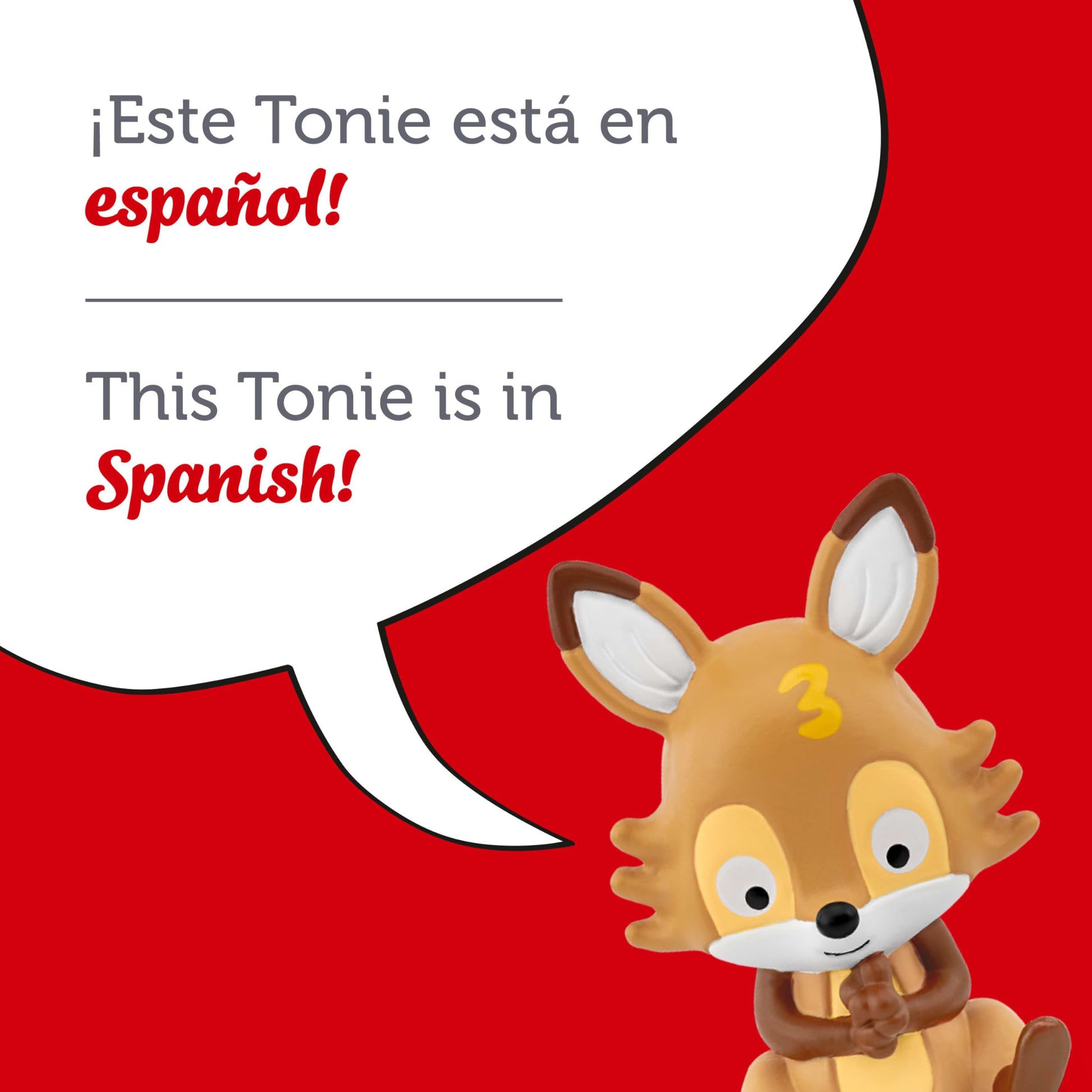 Tonies Favorite Children's Songs: Spanish Counting Songs Audio Toy Figurine [Spanish]