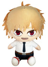 Great Eastern Entertainment Chainsaw Man - Denji Uniform #1 Sitting Pose Plush 12" H