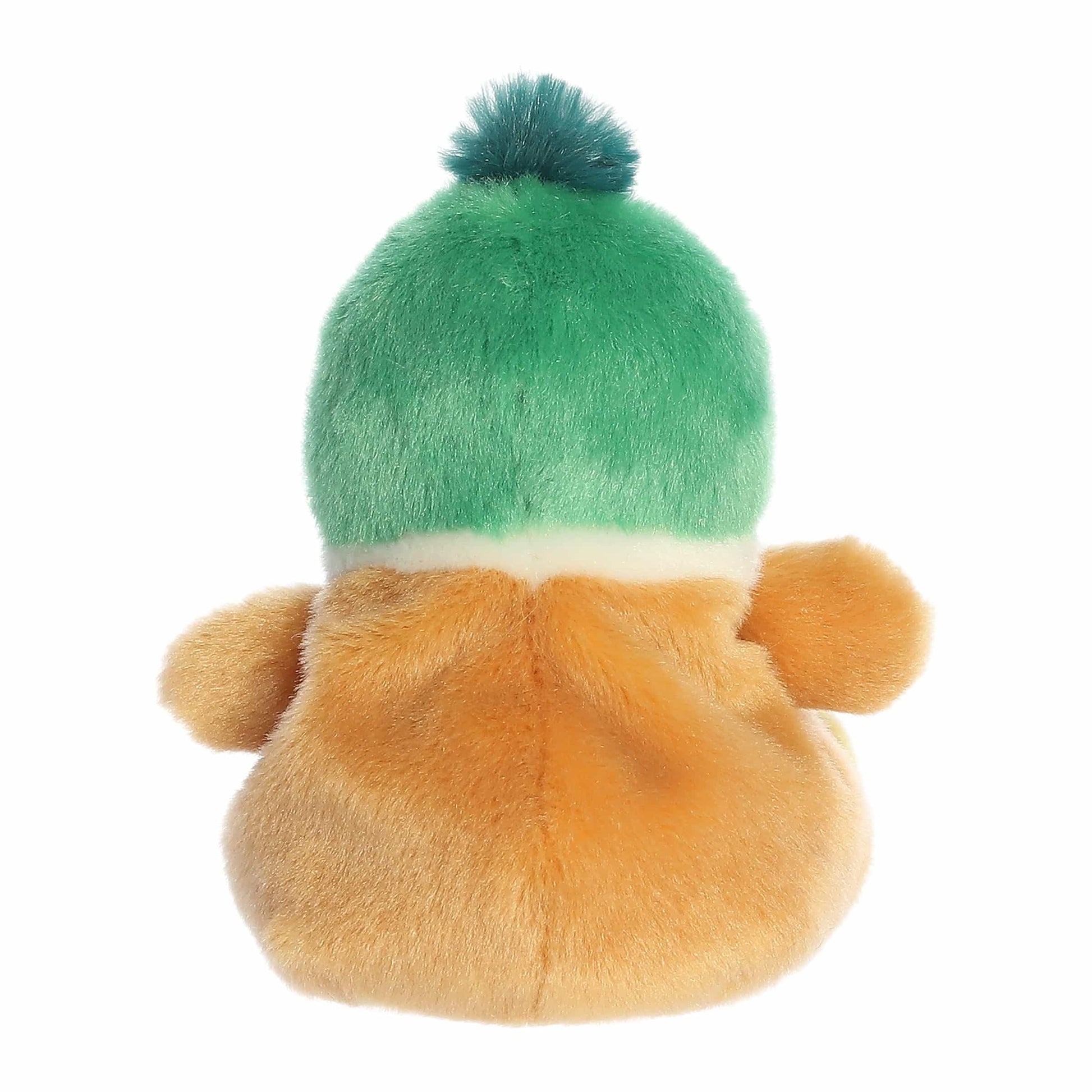 Aurora® Adorable Palm Pals™ Puddles Mallard Duck™ Stuffed Animal - Fun Collectible Plush for Kids and Adult Collectors - Perfect for Decorating Rooms