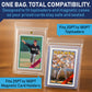 Invested Alliance Resealable Set Team Bags for Trading Cards | Ultra, TCG, Baseball, Sports Card Team Bags Sleeves. Fits Top loaders, Magnetic & Semi