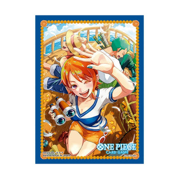 One Piece Card Game Official Sleeves: Assortment 8 - Sailor Nami (70-Pack)