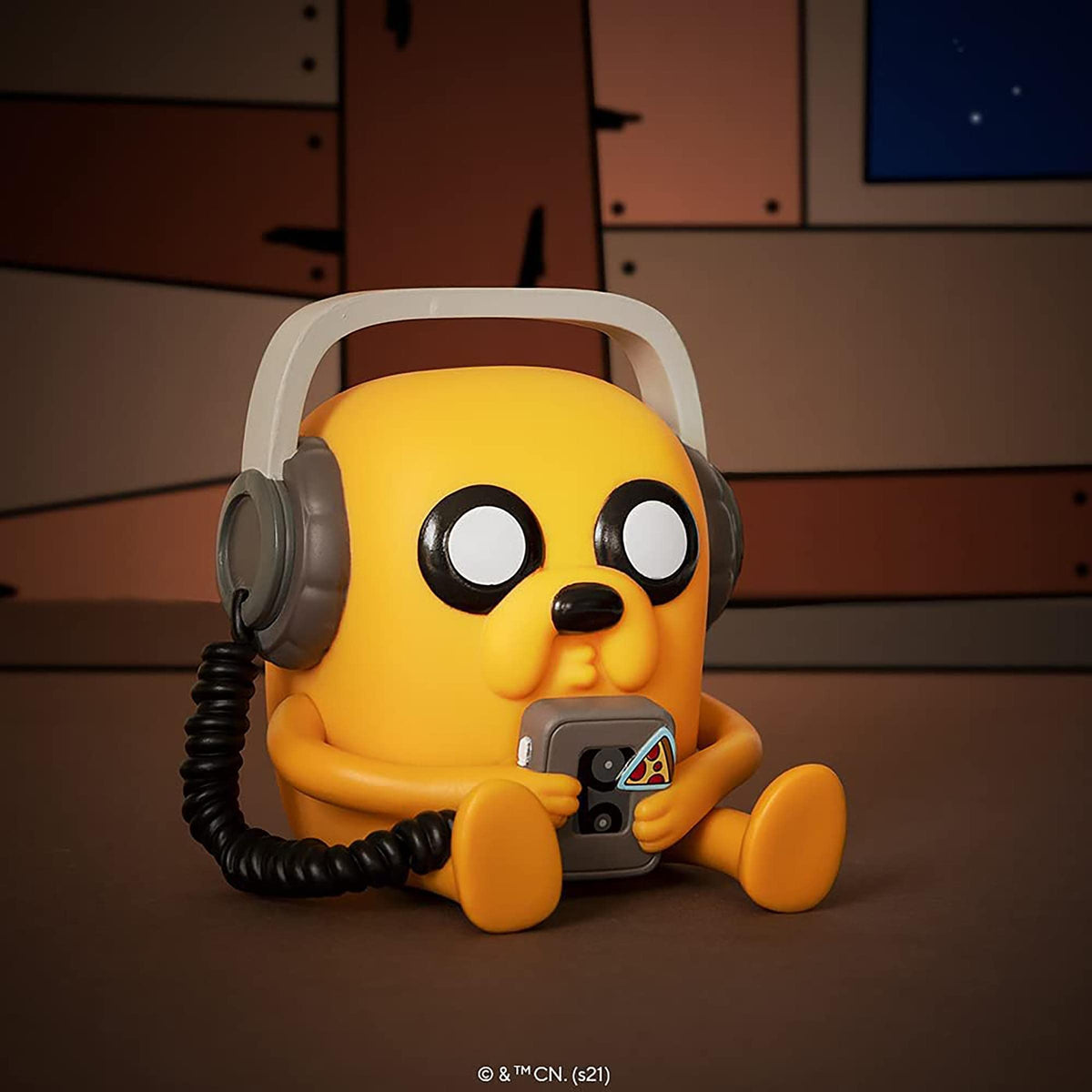 Funko POP Animation: Adventure Time - Jake with Player, Multicolor, Standard, (57784)