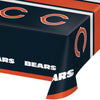 Trendware Chicago Bears Plastic Tablecloths, 3 ct, Officially Licensed